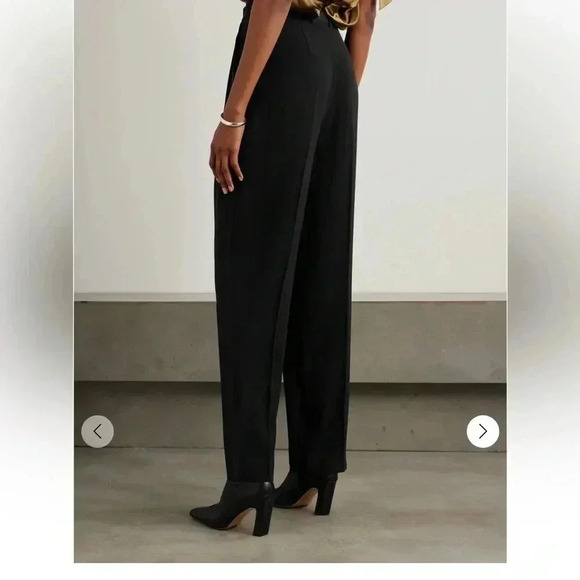 PETAR PETROV The Founder pleated wool-blend twill wide-leg pants - Picture 4 of 10